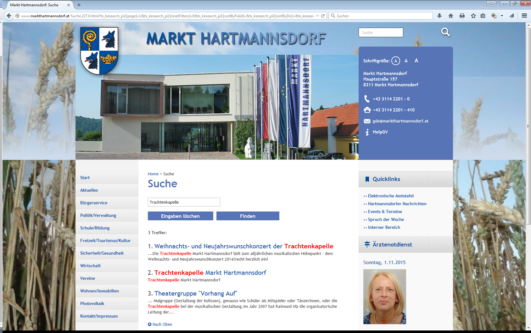 Screenshot markthartmannsdorf.at